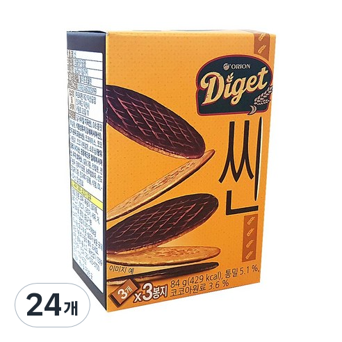 다이제씬 3p, 84g, 24개