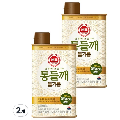 해표 통들깨 들기름