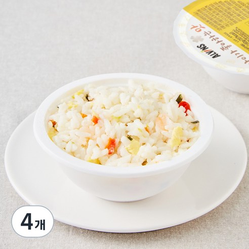 엘빈즈 새우 볶음밥, 160g, 4개