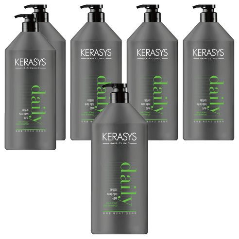 케라시스 데일리 두피 케어 샴푸, 1.5L, 6개