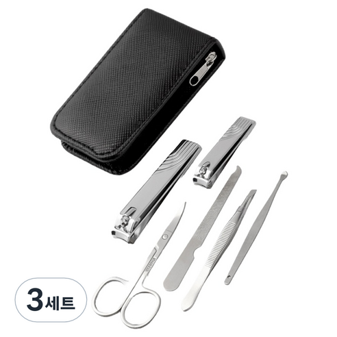메툴리 장인 메이드 절삭력 손톱깎이 6종 세트, 3세트