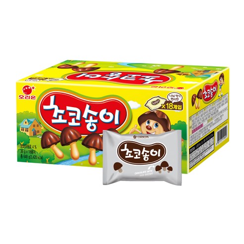 오리온 초코송이, 50g, 5개