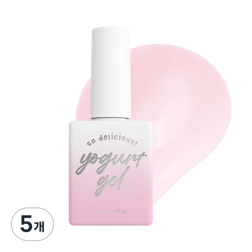요거트네일 봄꽃엔딩 시럽 젤 8ml, 03 모어베베, 5개