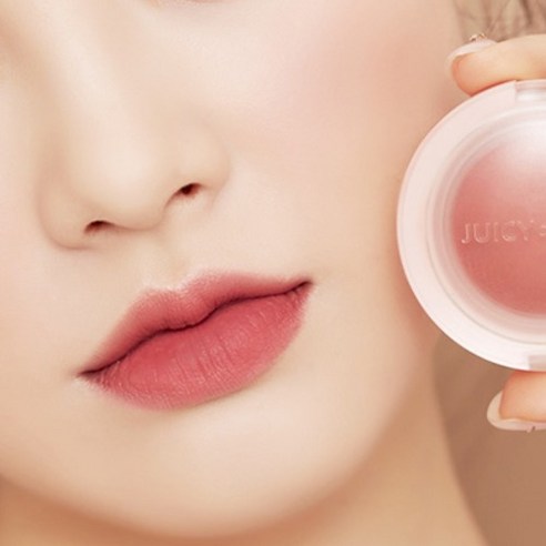 앙큼상큼 과즙미, 어퓨 과즙팡 젤리 블러셔 RD01 이제그만사과...로 완성하세요!