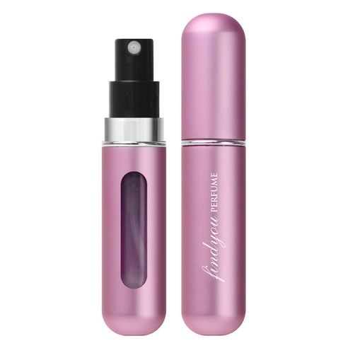 파인듀 향수 공병 5ml, 핑크 무광, 1개