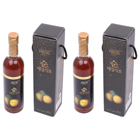 포코테라 순매실식초, 500ml, 2개