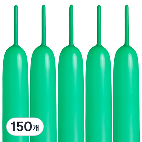 셈퍼텍스 요술풍선 260s, 그린, 150개