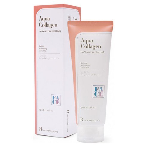페이스레볼루션 아쿠아 콜라겐 노워시 에센셜 팩 150ml, 1개