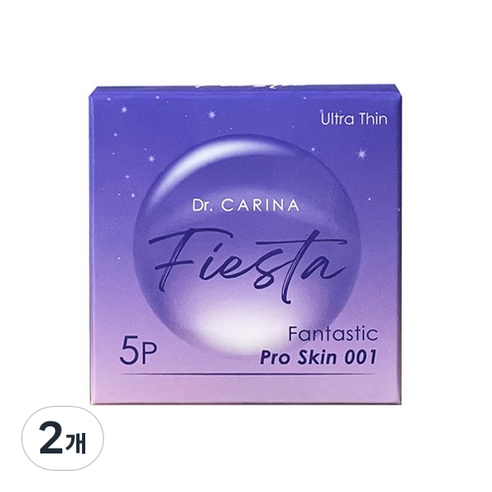 닥터카리나 피에스타 콘돔 판타스틱 프로 스킨 001, 5개입, 2개