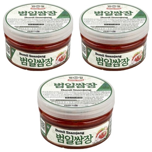 범일 쌈장, 250g, 3개