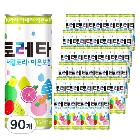 토레타 이온음료, 240ml, 90개 240ml × 90개, 개당 용량 × 총 수량 섬네일
