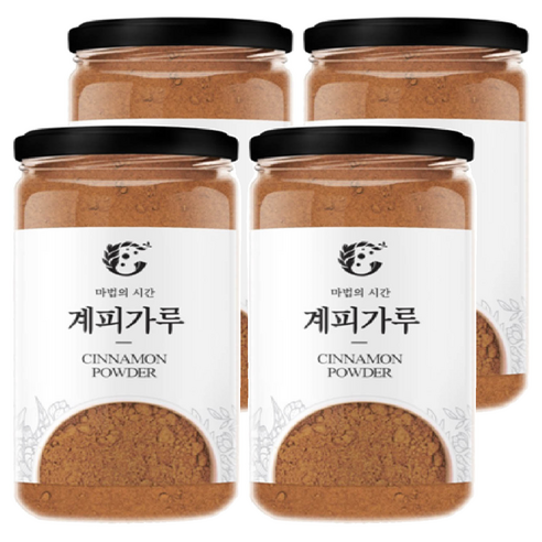 청초린 계피가루, 160g, 4개