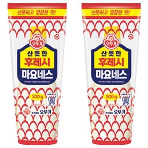 오뚜기 후레시 마요네즈, 300g, 2개
