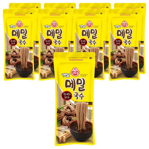 오뚜기 옛날 메밀국수, 400g, 9개