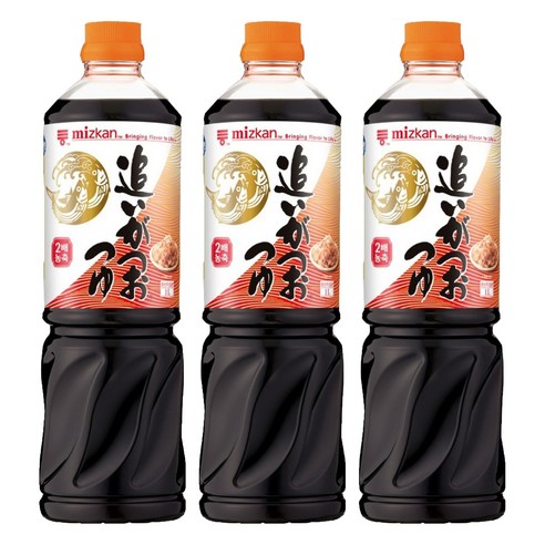 미쯔칸 농축 쯔유, 1L, 3개