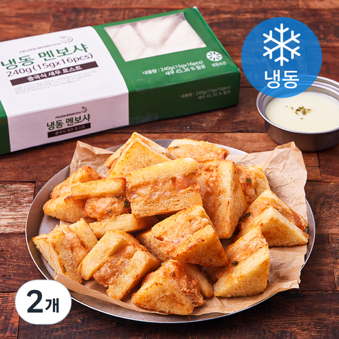지엔씨푸드 멘보샤 16개입 (냉동), 240g, 2개