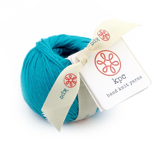 kpc yarn 가쉽 DK 면 뜨개실 50g, 스쿠바, 113m