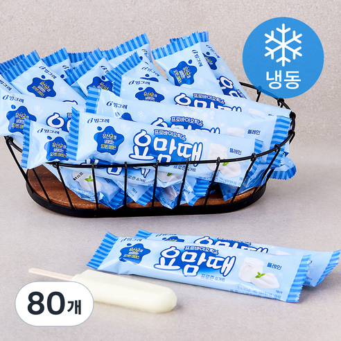 요맘때 바 플레인 (냉동), 70ml, 1개입, 80개