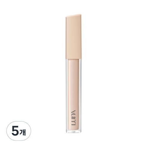 루나 롱래스팅 팁컨실러 픽싱 핏 7.5g, 1호 바닐라, 5개