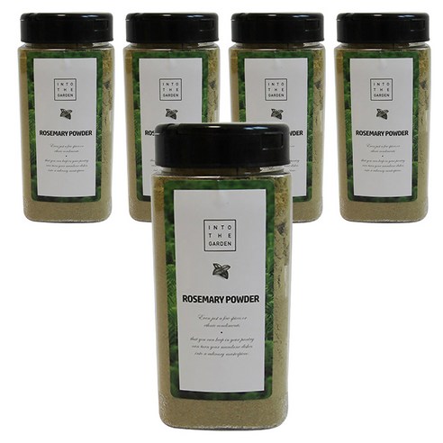 로즈마리 분말, 120g, 5개