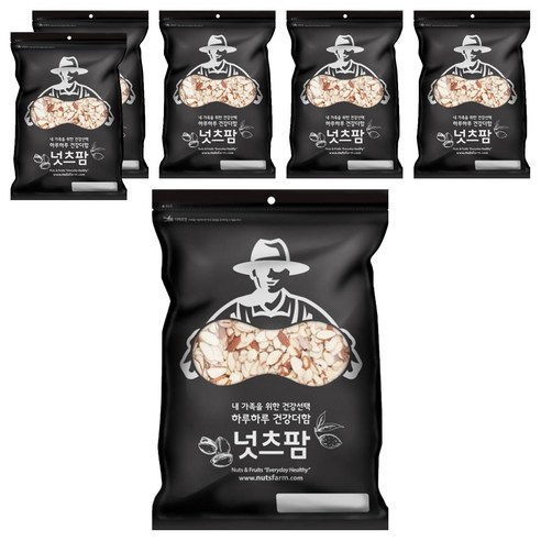 넛츠팜 아몬드 슬라이스, 100g, 6개