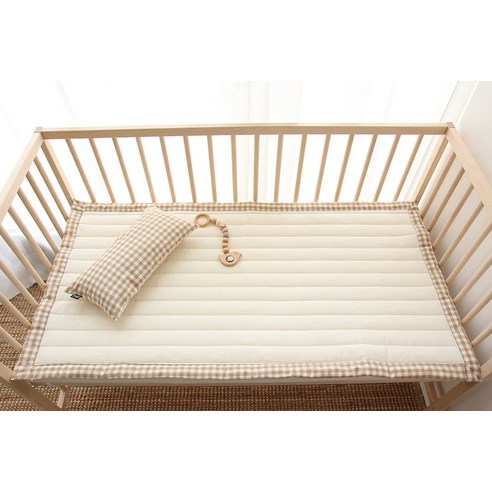 포근함과 안전, 사랑을 담은 헬로미니미 신생아 양면 아기 침대 패드