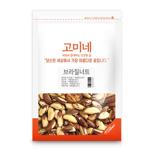 고미네 브라질 너트, 1kg, 1개