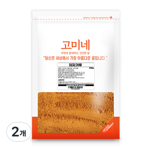 고미네 치자가루, 300g, 2개