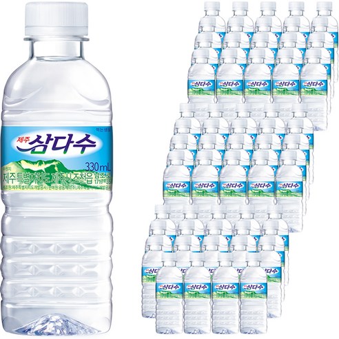 제주 삼다수, 330ml, 60개