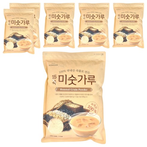 성진 15곡 미숫가루, 1kg, 6개