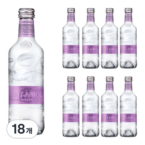 산타니올 오리지널 탄산수, 18개, 330ml