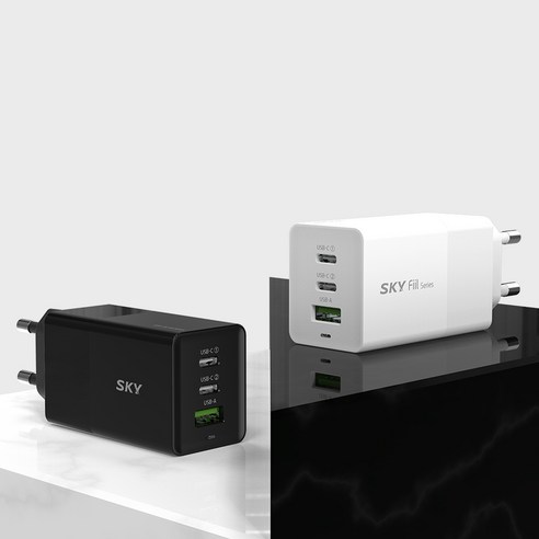 SKY Fiil GaN65S PD3孔快充充電器ZX-3U10T 酷澎- 天天低價，你的