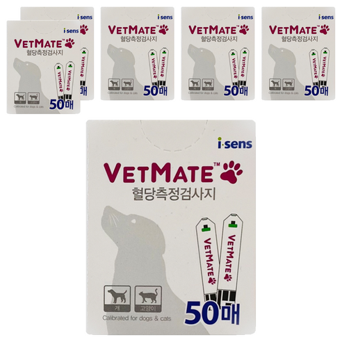 아이센스 벳메이트 혈당시험지, 50개입, 6개