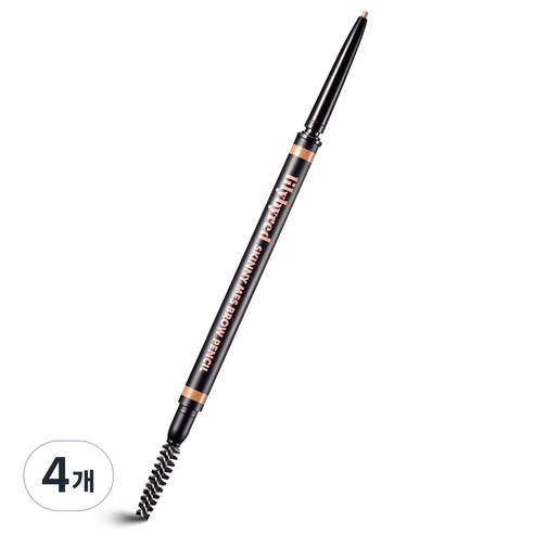 릴리바이레드 스키니 메스 브로우 펜슬 0.06g, 01 라이트 브라운, 4개