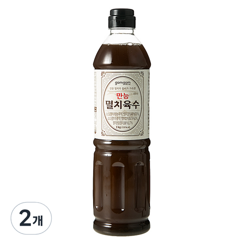 곰곰 만능 멸치육수, 1kg, 2개