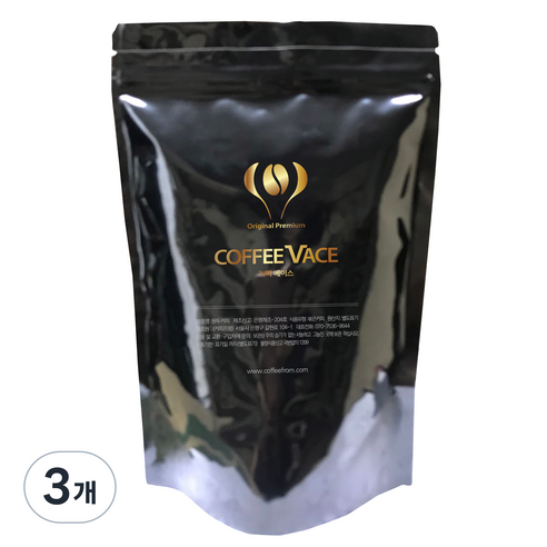 커피베이스 로얄 다크블랜딩 분쇄 커피, 커피메이커용, 500g, 3개