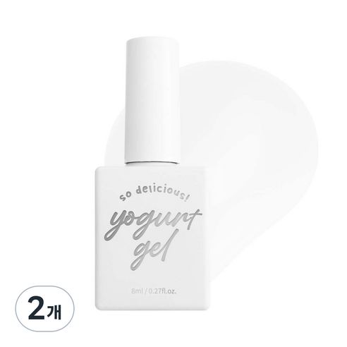 요거트네일 봄꽃엔딩 시럽 젤, 05 웨딩슈즈, 8ml, 2개