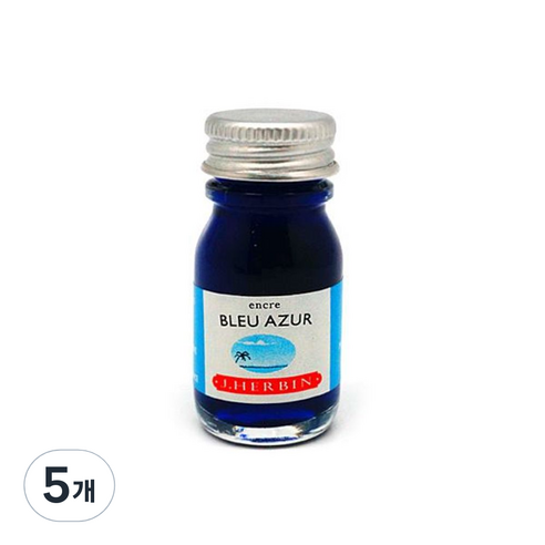 제이허빈 미니잉크10ml, 12 브레아뉘르 라이트터키옥색, 5개
