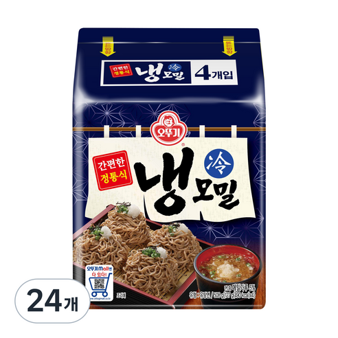 오뚜기 냉모밀 127g, 24개