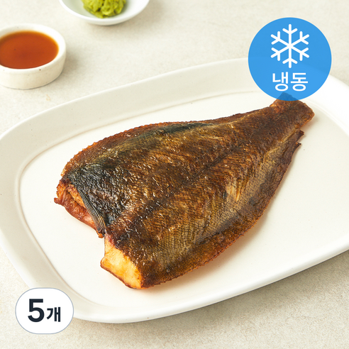 피쉬온탑 화덕 가자미 구이 (냉동), 5개, 190g