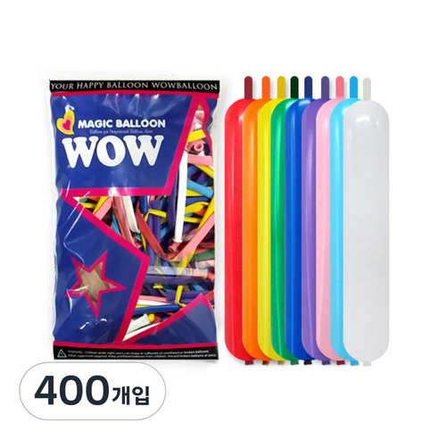 막대풍선260, 기본 혼합, 400개입