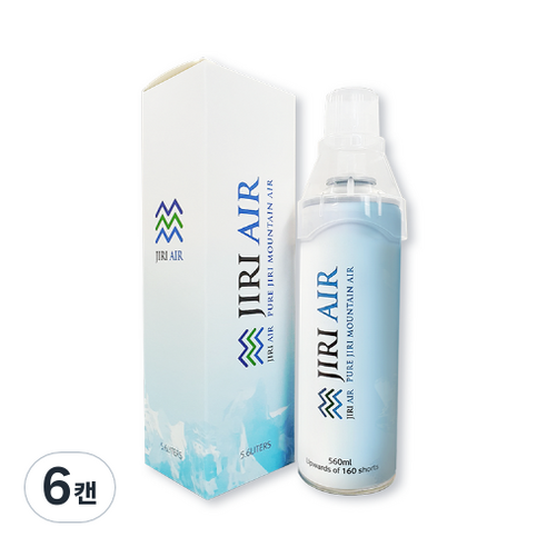 지리에어 공기캔 560ml, 6캔