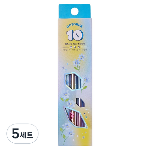 모나미 프러스펜 3종 세트 10월, 5세트