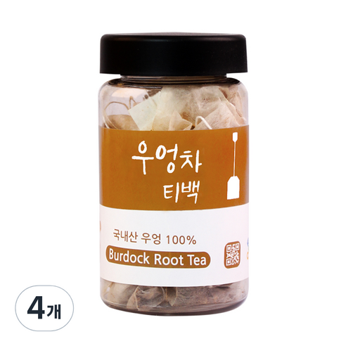내몸에약초 우엉차, 1g, 20개입, 4개