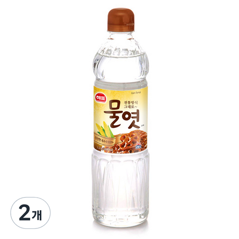해표 물엿, 1.2kg, 2개