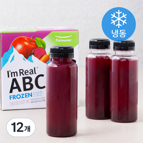 풀무원 아임리얼 프로즌 ABC 6개입 (냉동), 250ml, 12개