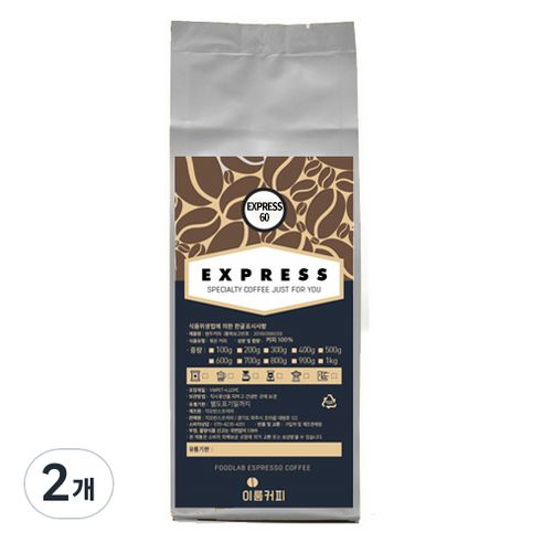 이룸커피 EXPRESS 60 커피, 더치, 200g, 2개