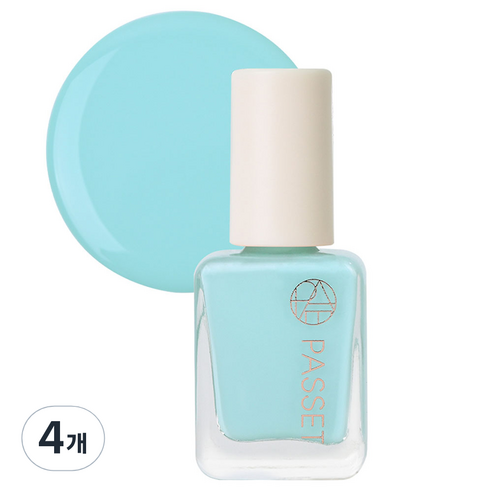 파셋 셀럽 네일컬러 폴리쉬 매니큐어, 74 민트드림, 7ml, 4개