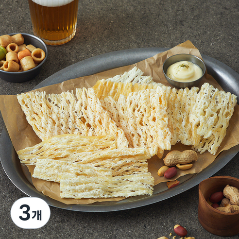 더먹다 해오징어 버터구이, 3개, 120g