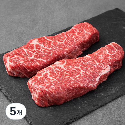 푸드랩플러스 호주산 곡물 살치살 스테이크 (냉장), 400g, 5개